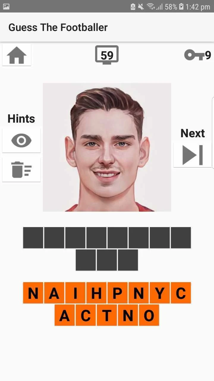 Guess The Footballer screenshot